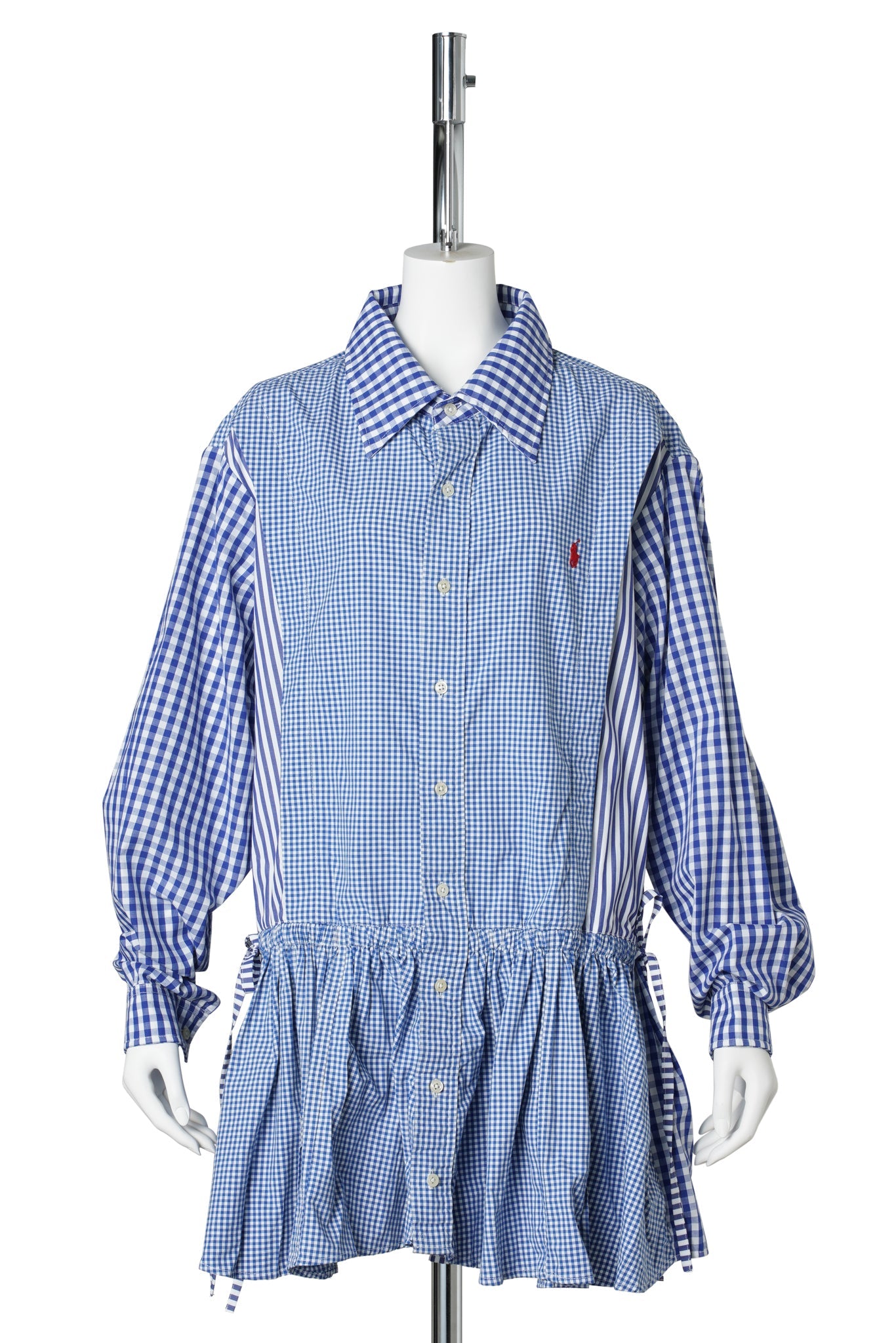 SHIRT DRESS / BLUE