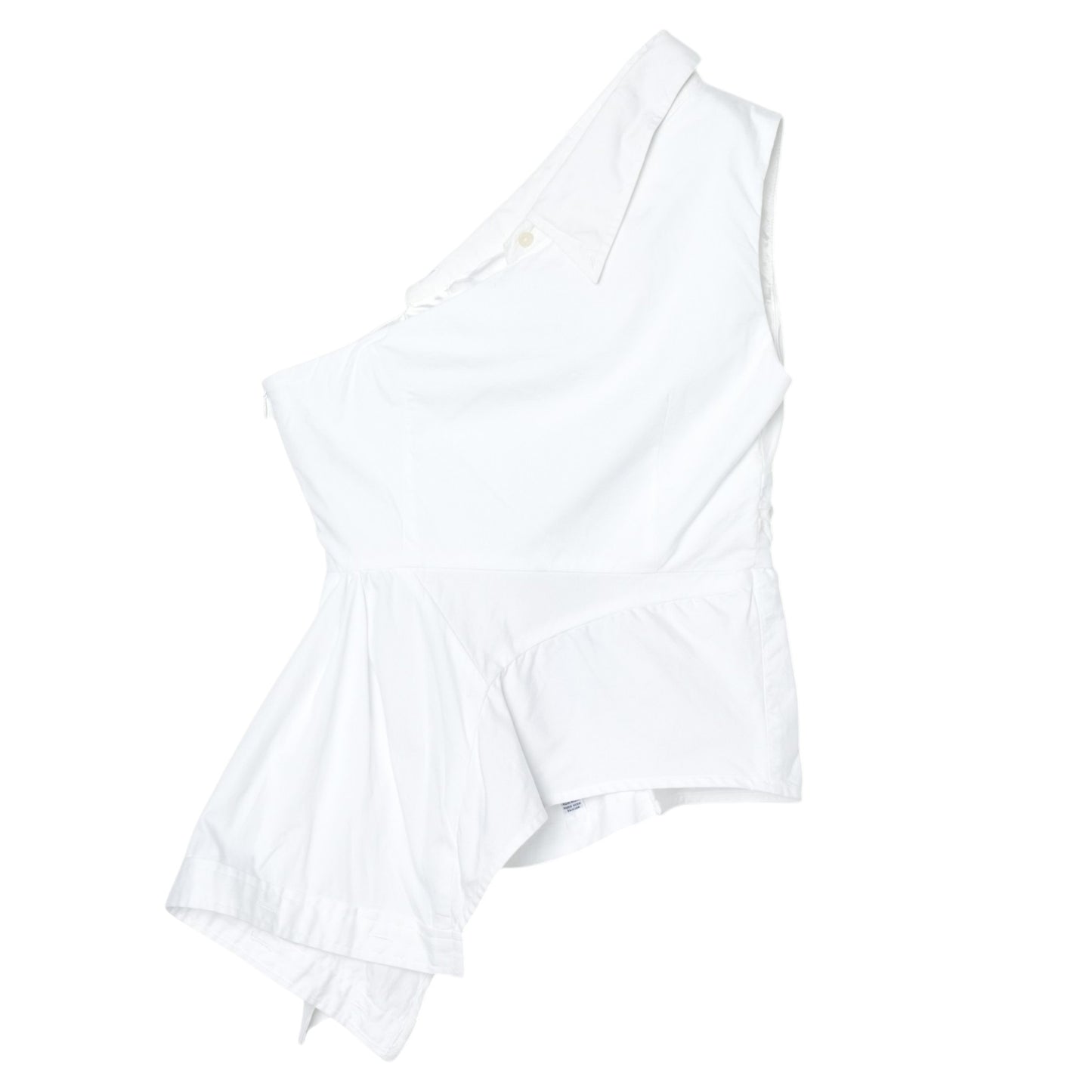 ONE-SHOULDER TOP / WHITE