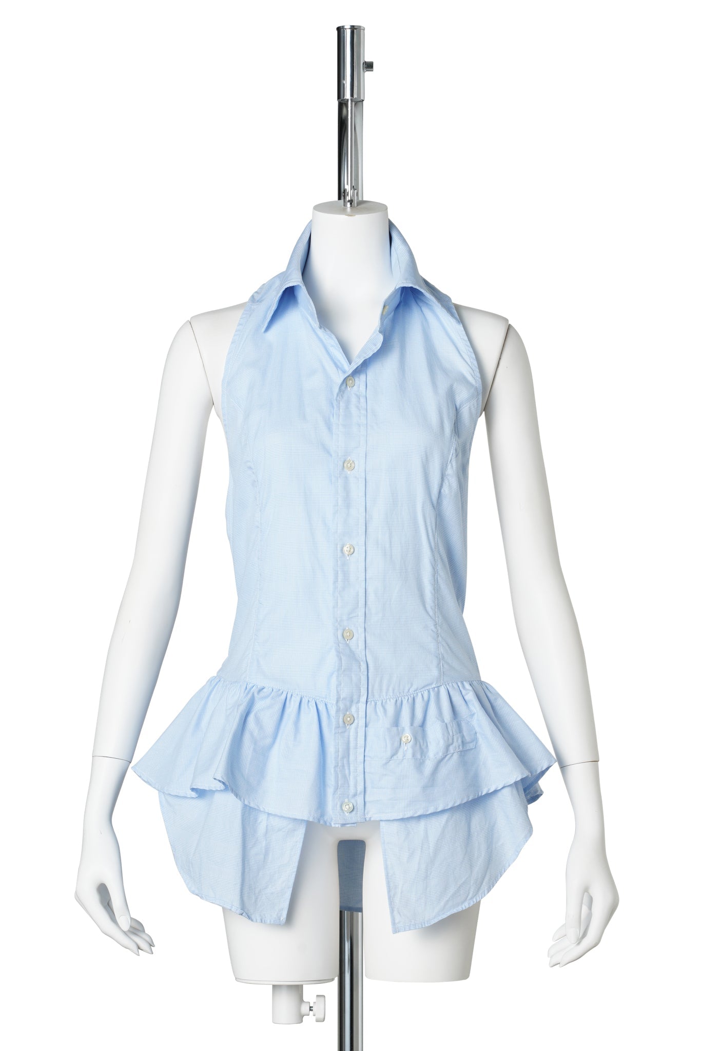 HALTER NECK TOP / BLUE