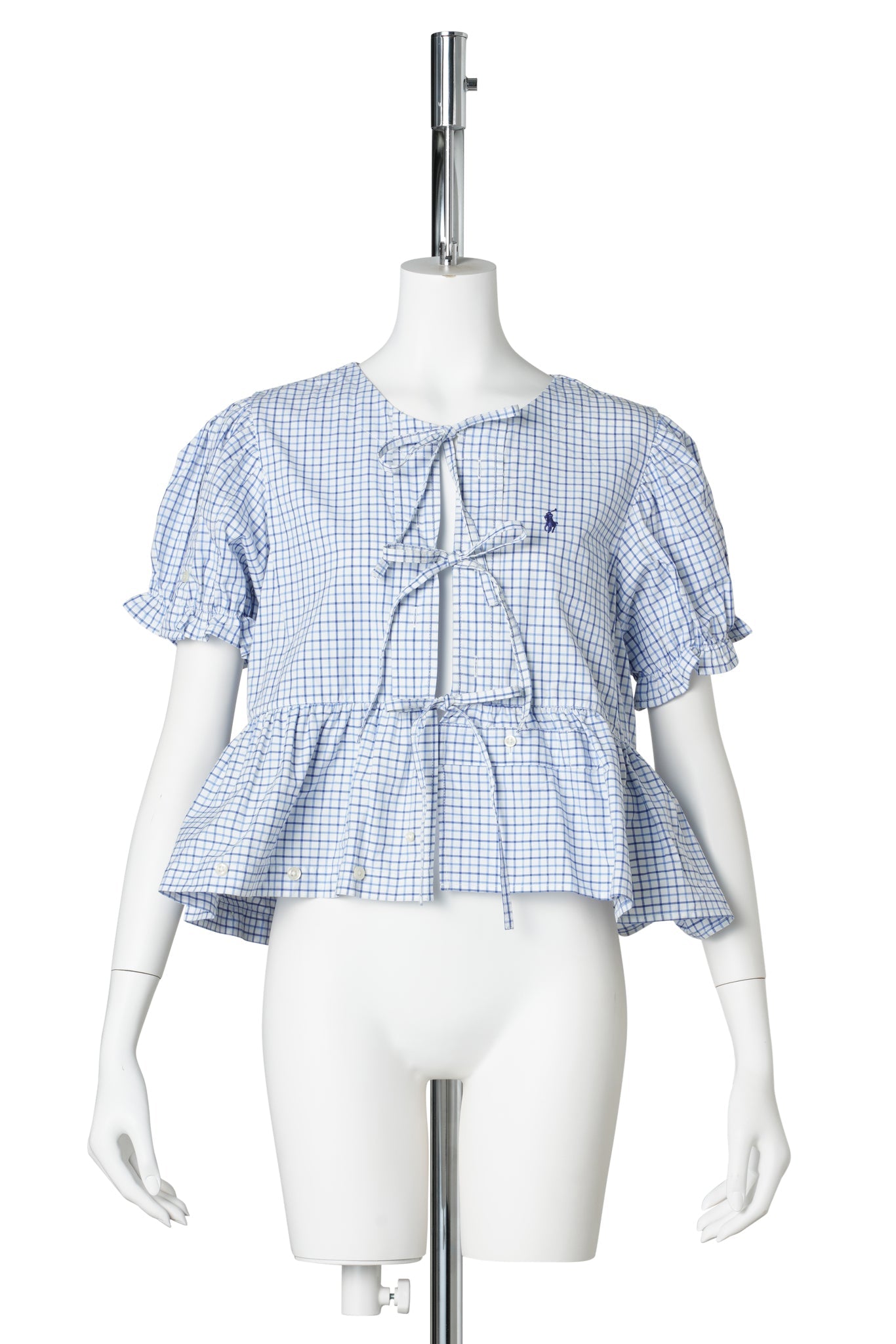 PUFF-SLEEVE TOP / WHITE
