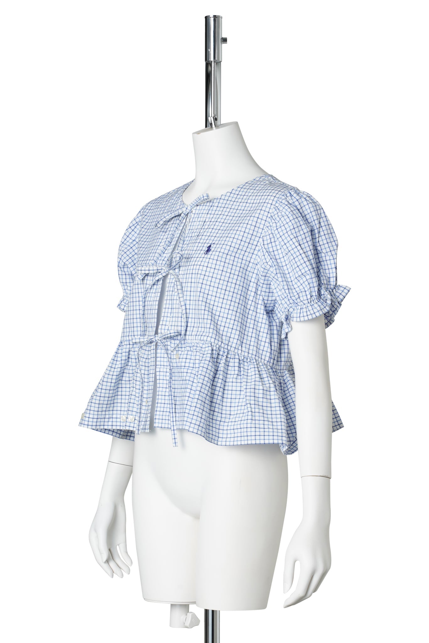 PUFF-SLEEVE TOP / WHITE