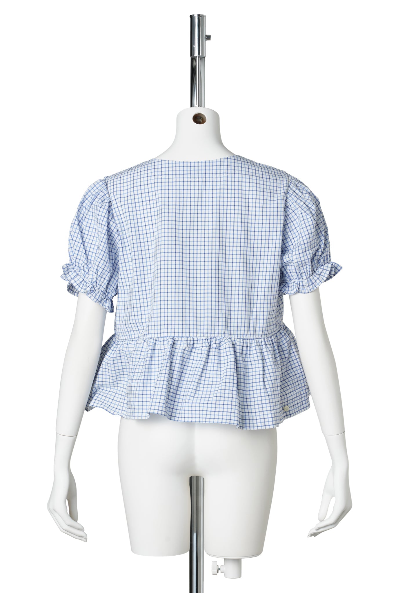 PUFF-SLEEVE TOP / WHITE