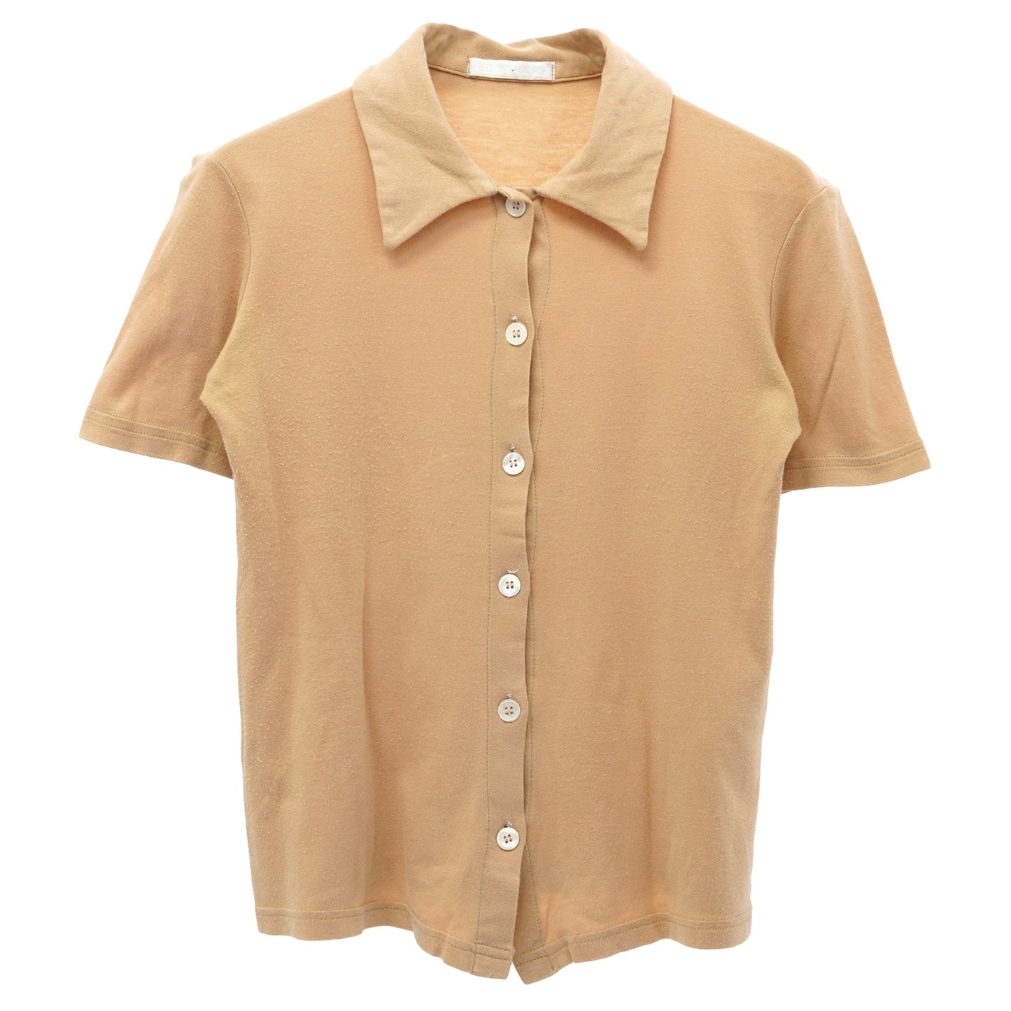 SHORT SLEEVE SHIRT / BEIGE