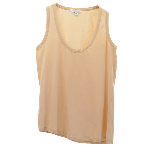 ASYMMETRY TANK TOP / BEIGE