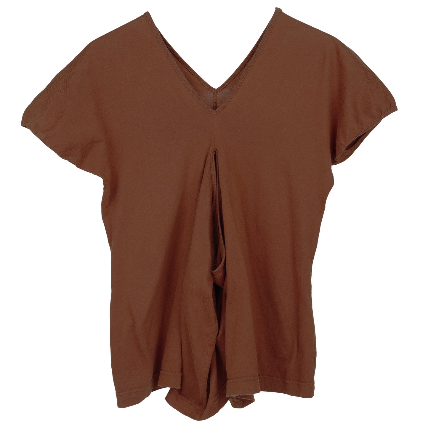 V-NECK TOP / ORANGE