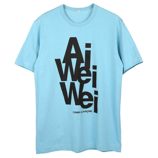 AI WEIWEI T-SHIRT / SKY BLUE