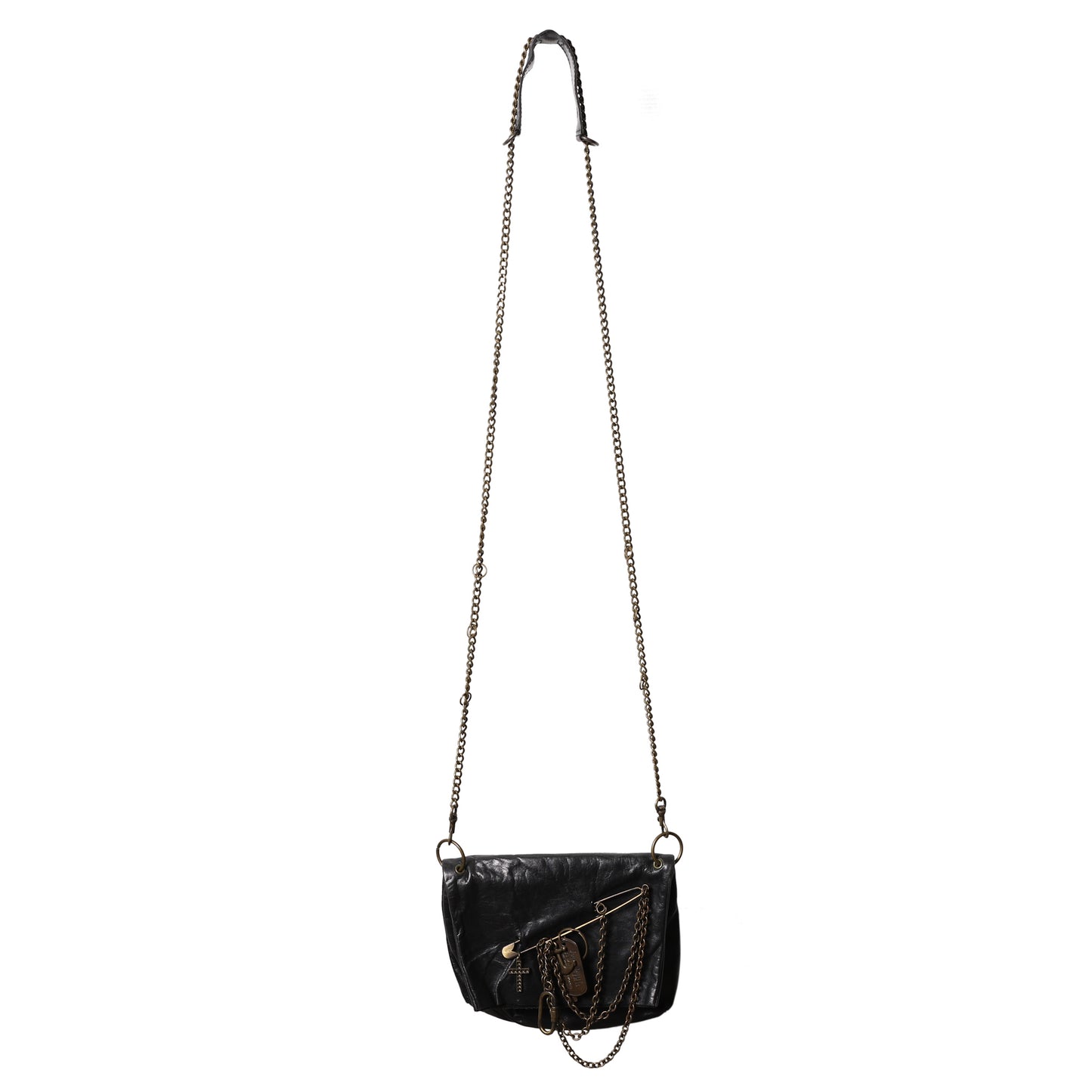 LEATHER BAG / BLACK