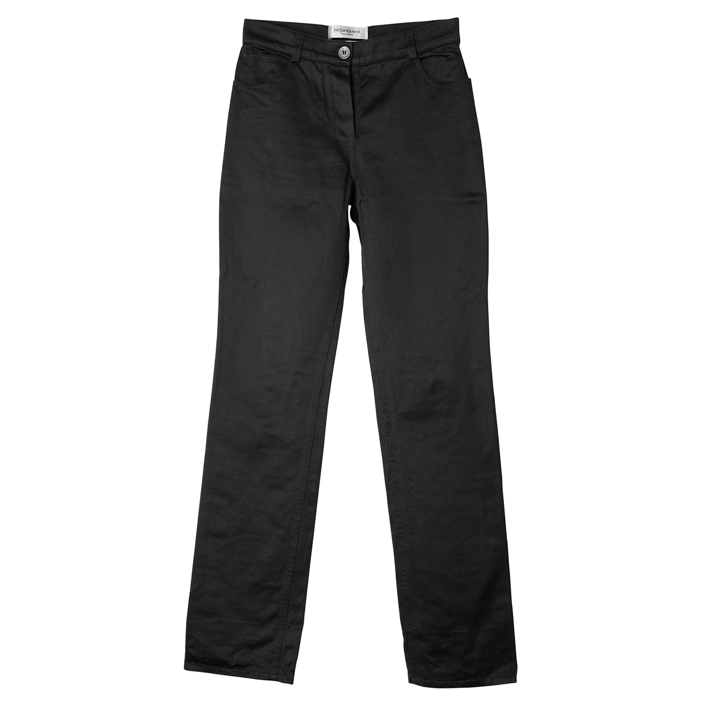 5 BUTTON PANTS / BLACK