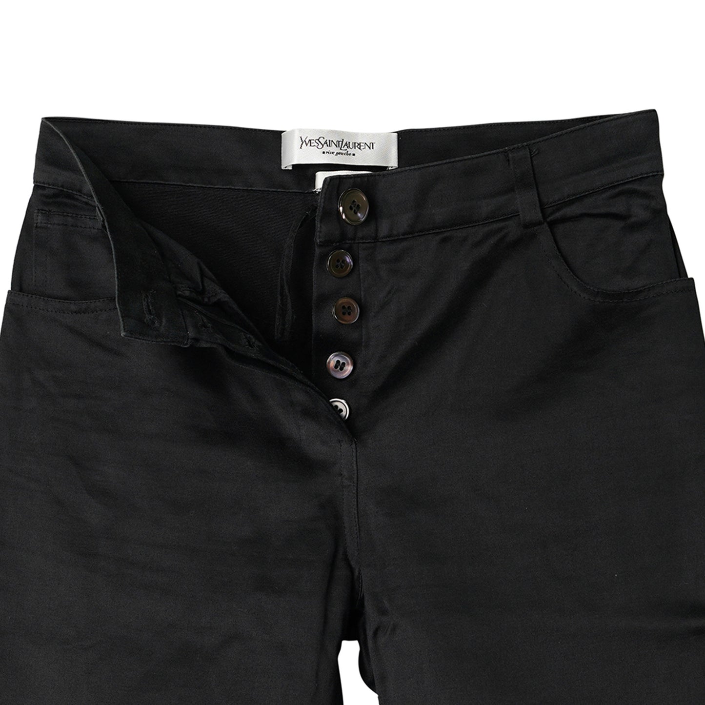 5 BUTTON PANTS / BLACK