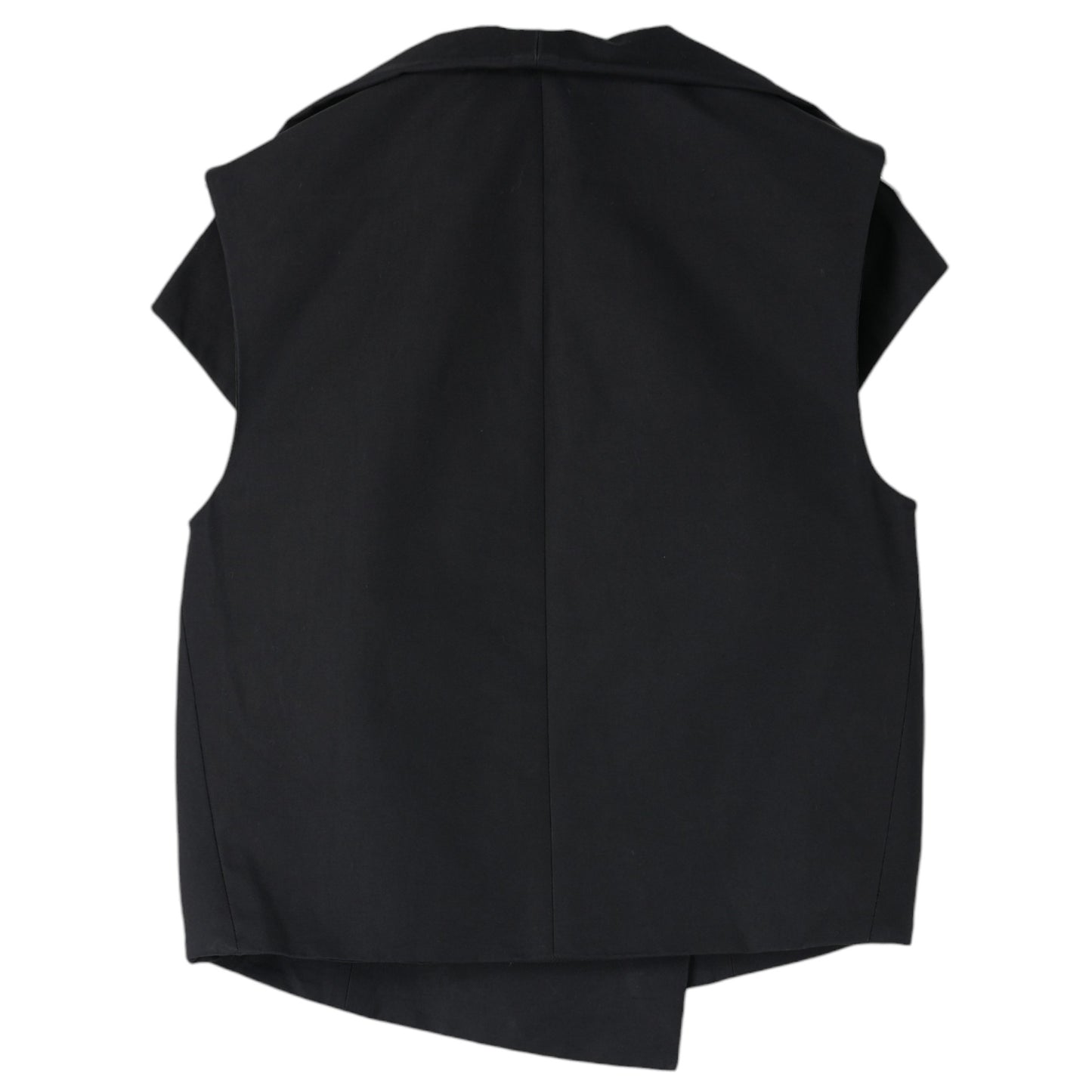 SLEEVELESS JACKET / BLACK