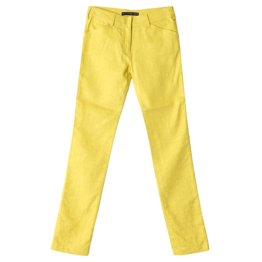 SKINNY PANTS / YELLOW