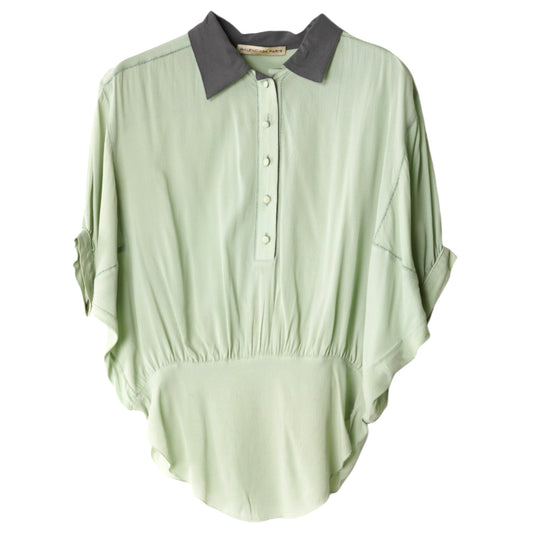 SHIRT TOP / LIGHT GREEN