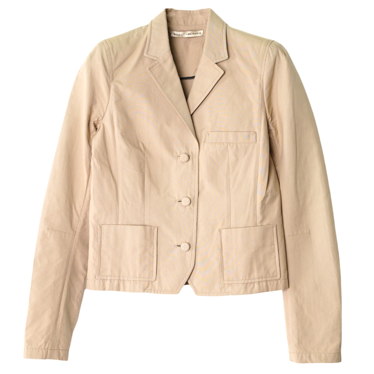 THREE BUTTON JACKET / BEIGE