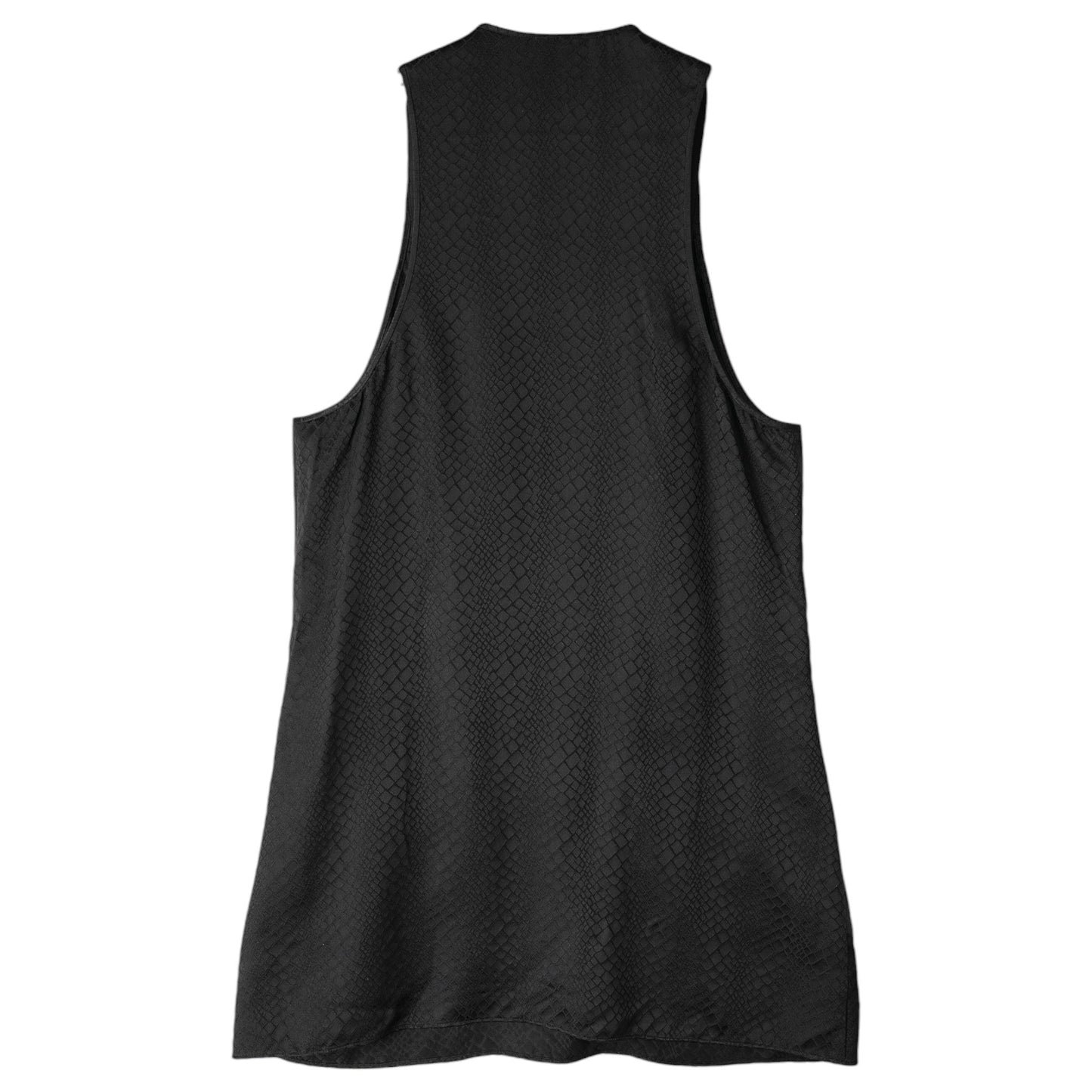 BUTTON UP TANK TOP / BLACK