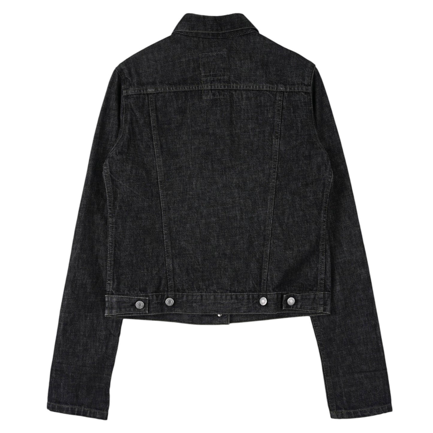 EXTRA SLEEVE DENIM JACKET / BLACK