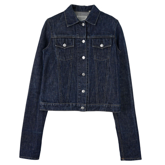 EXTRA SLEEVE DENIM JACKET / INDIGO