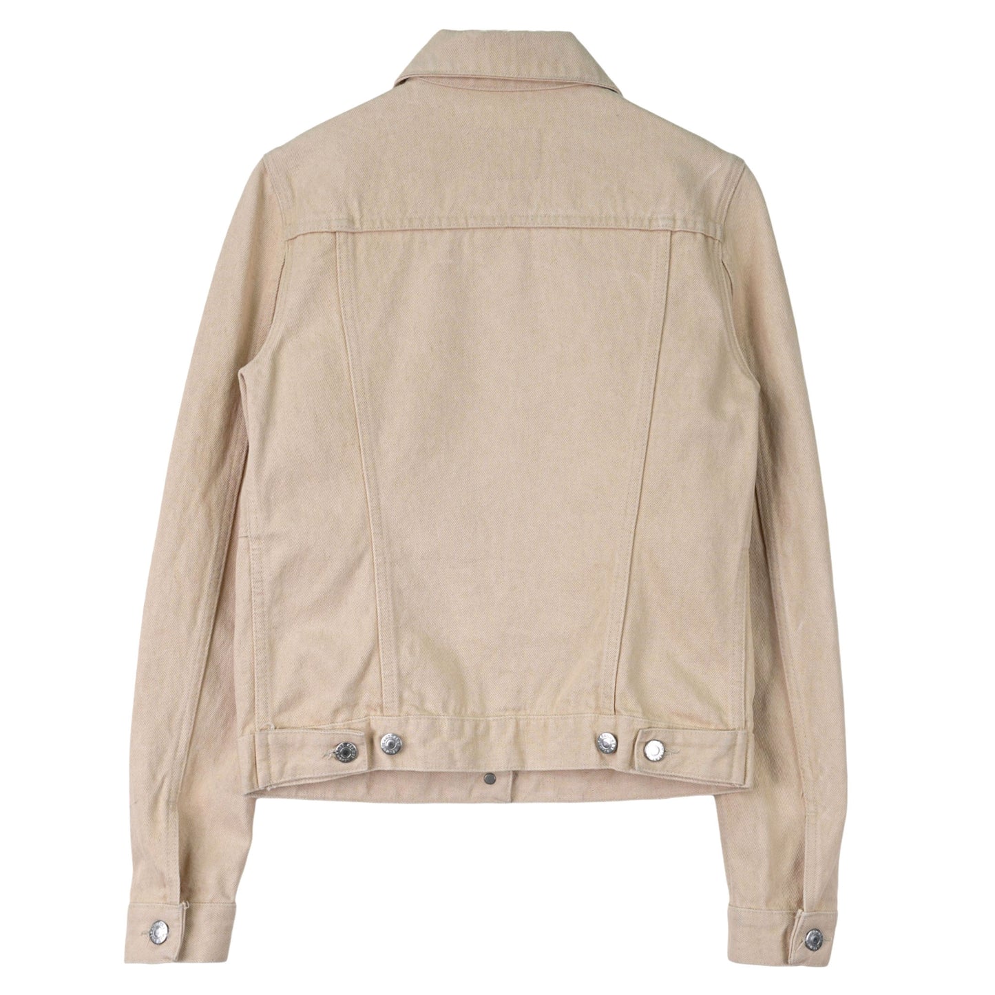 4 POCKET DENIM JACKET / LIGHT BEIGE