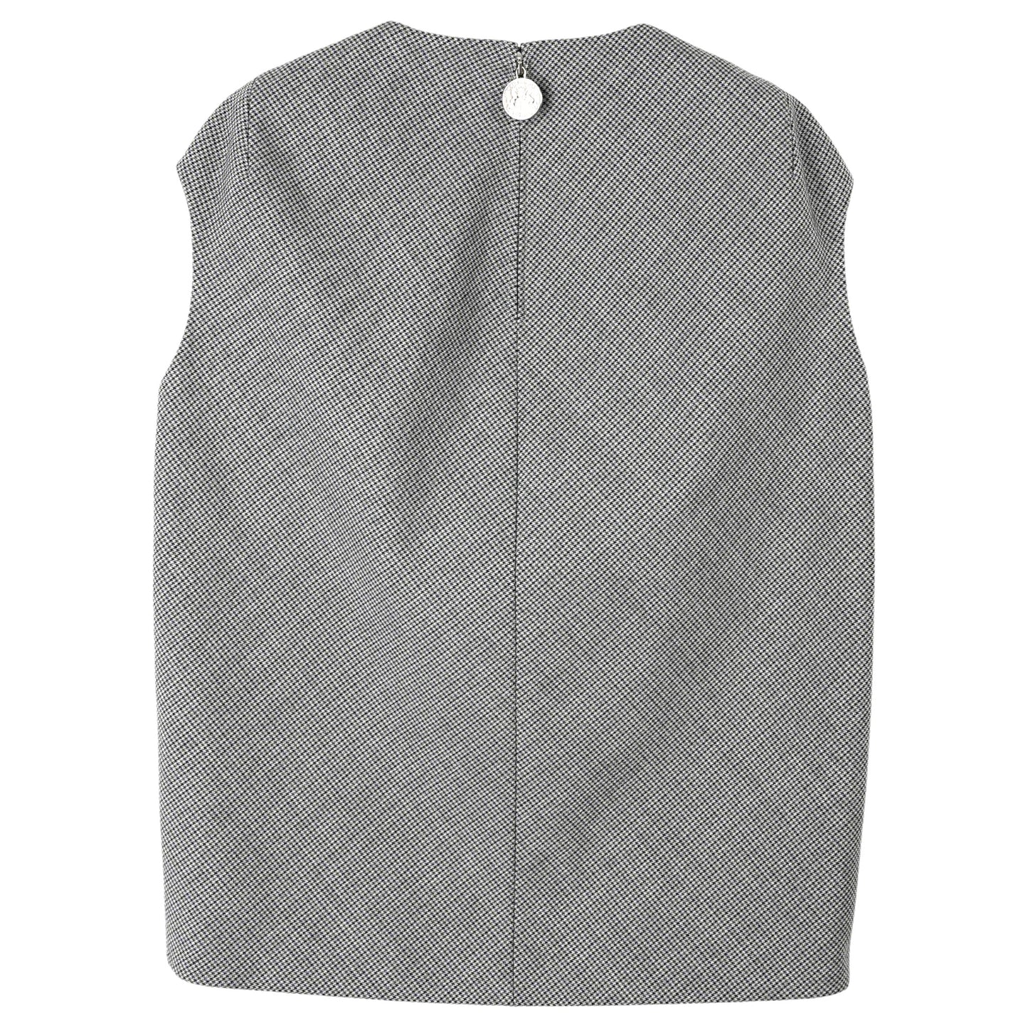 CHECK VEST / GREY