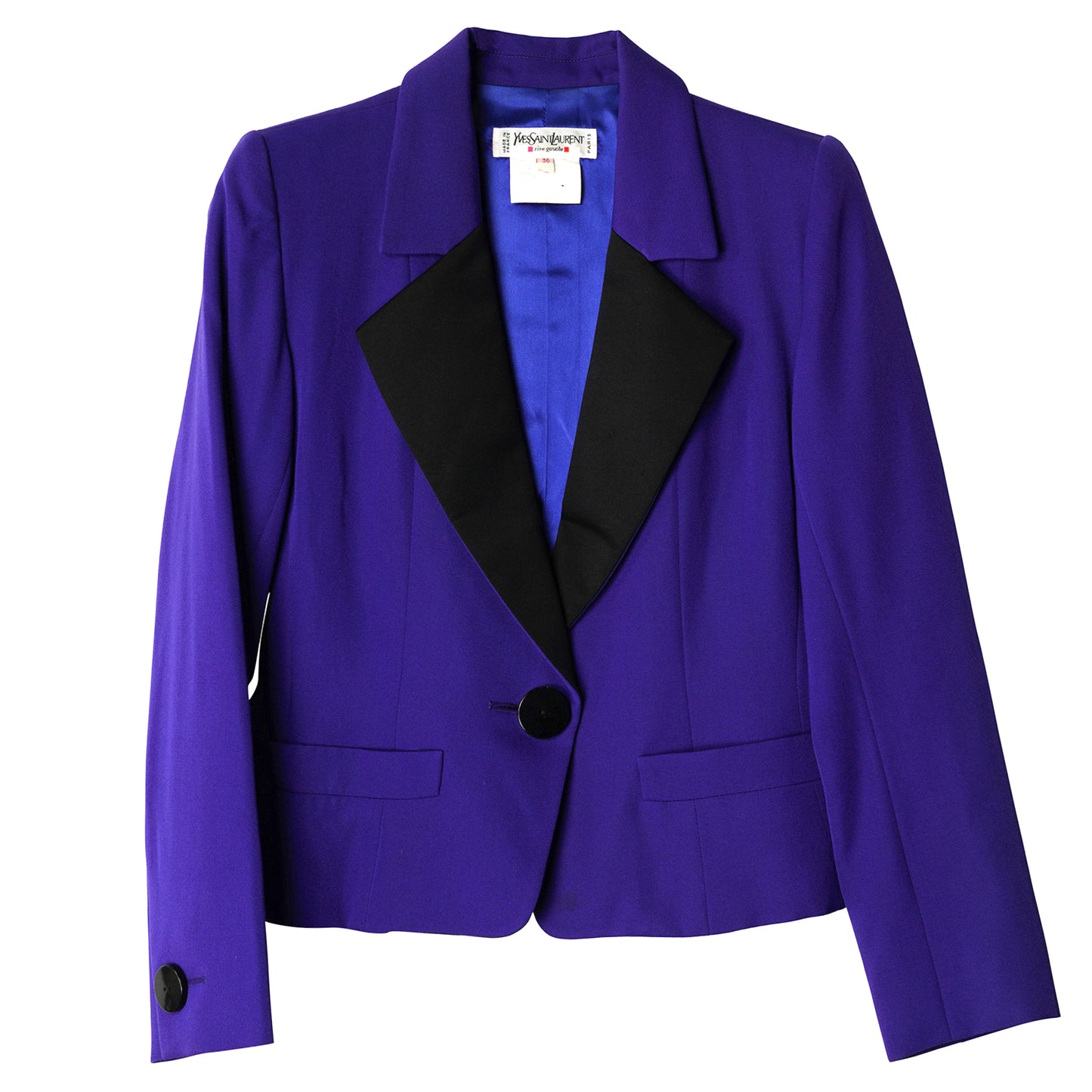 BICOLOR JACKET / PURPLE&BLACK