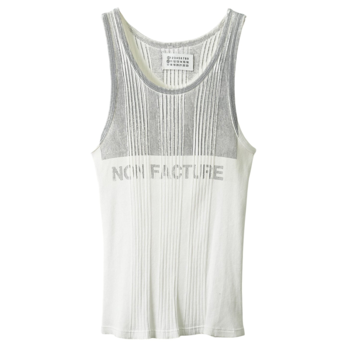 NON FACTURE TANK TOP / WHITE