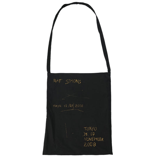 RTOKYO STORE OPEN TOTE BAG / BLACK