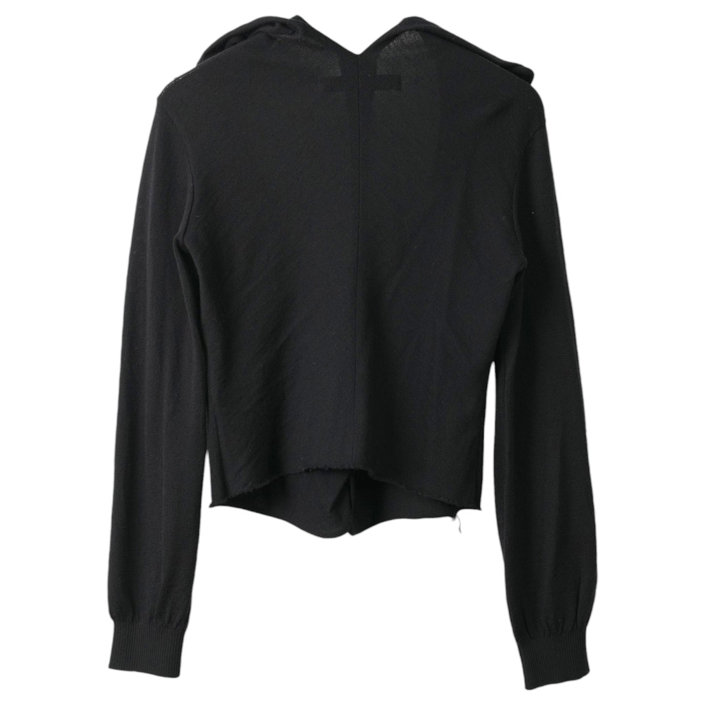 FRILL SWEATER / BLACK