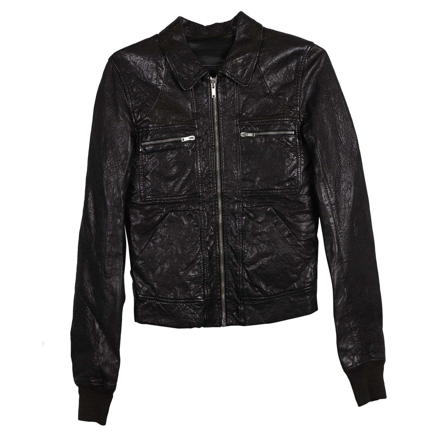 SINGLE BIKER JACKET / BLACK
