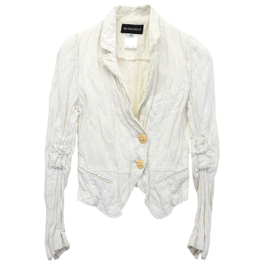 2 BUTTON JACKET / WHITE