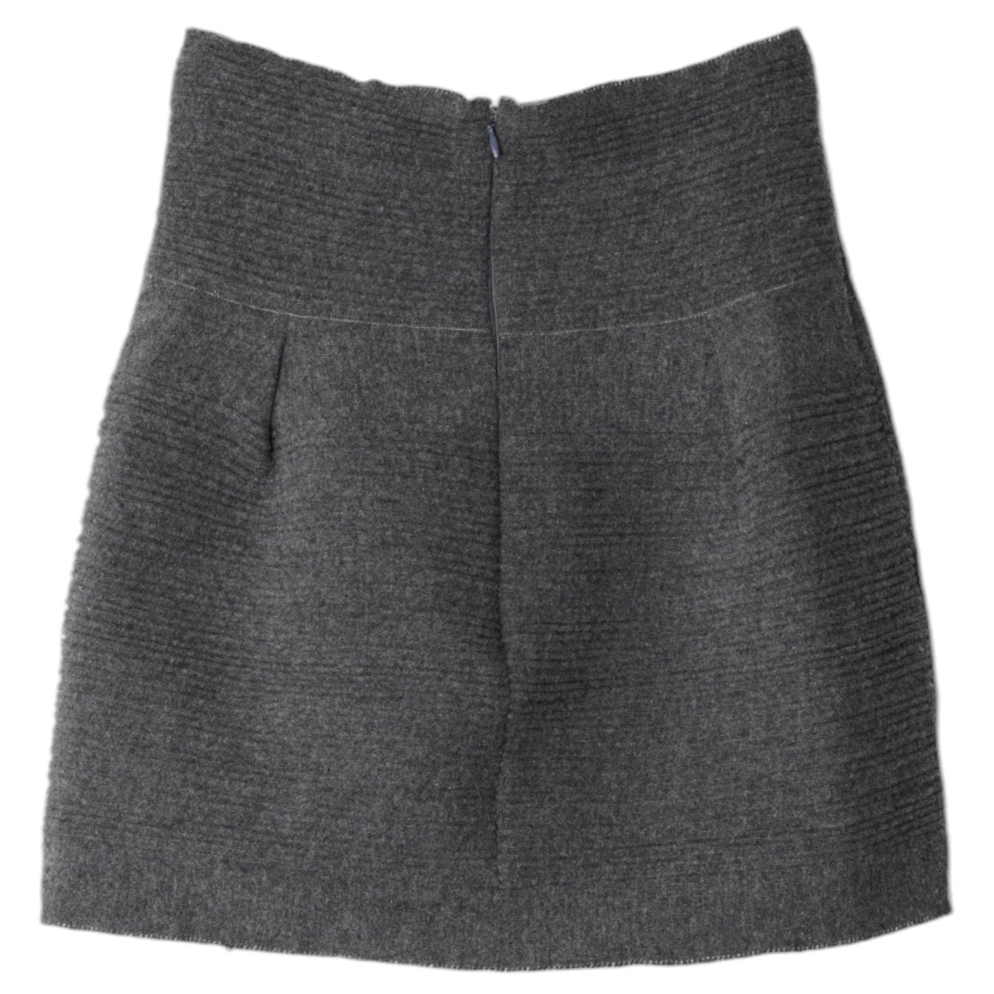 STRIPE SKIRT / GREY