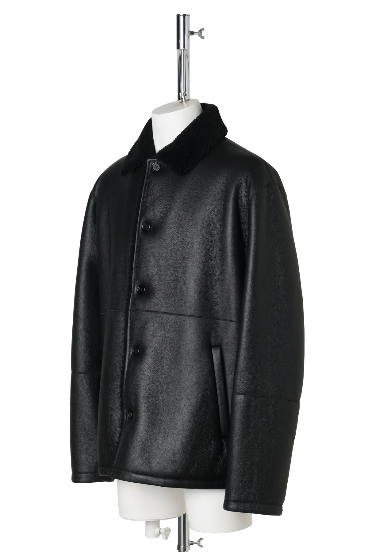 BLOUSON 154 LH ULTRA LIGHT MERINO / 001:BLACK