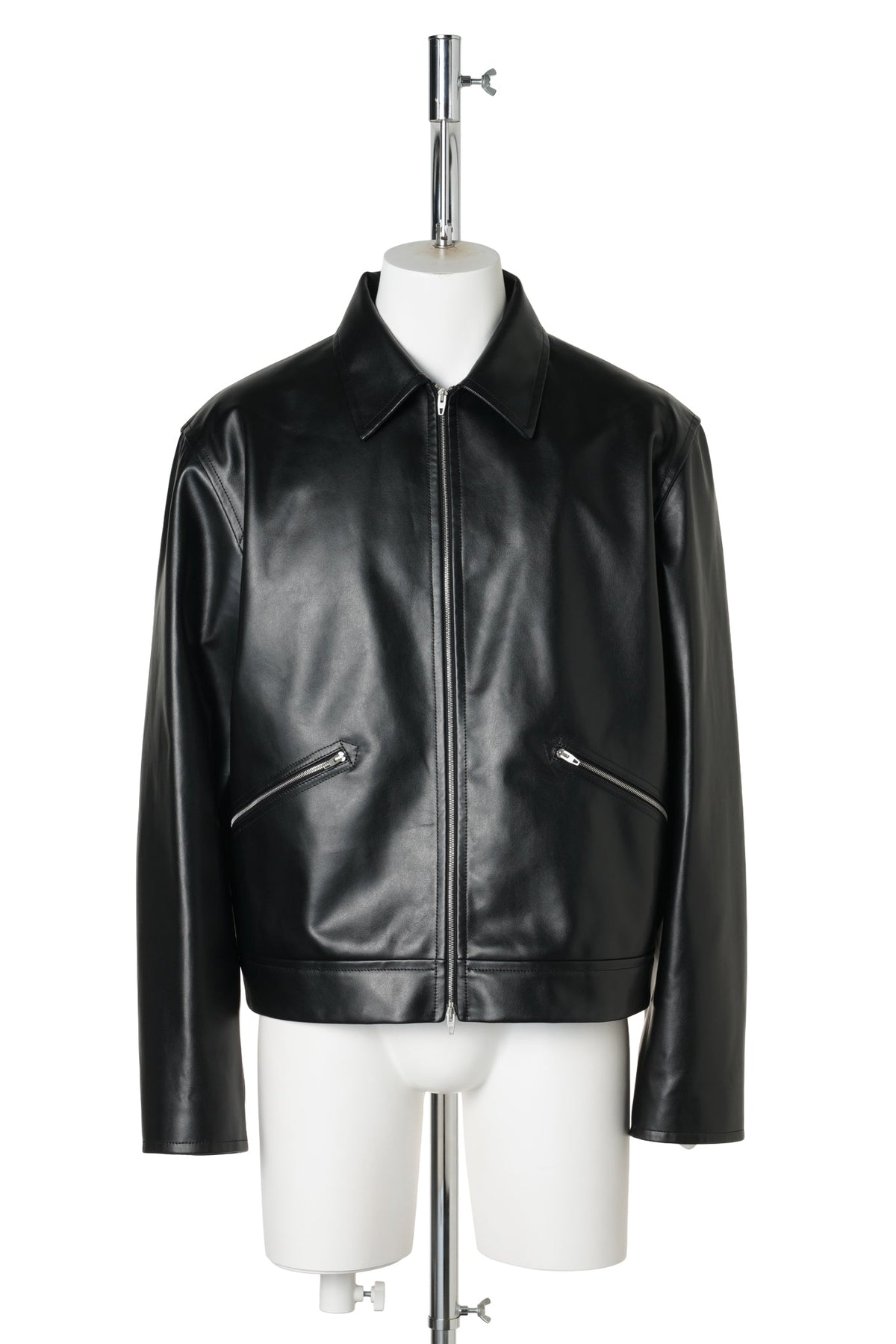 SPORTS WEAR GLOSS CALF LEATHER / 001:BLACK