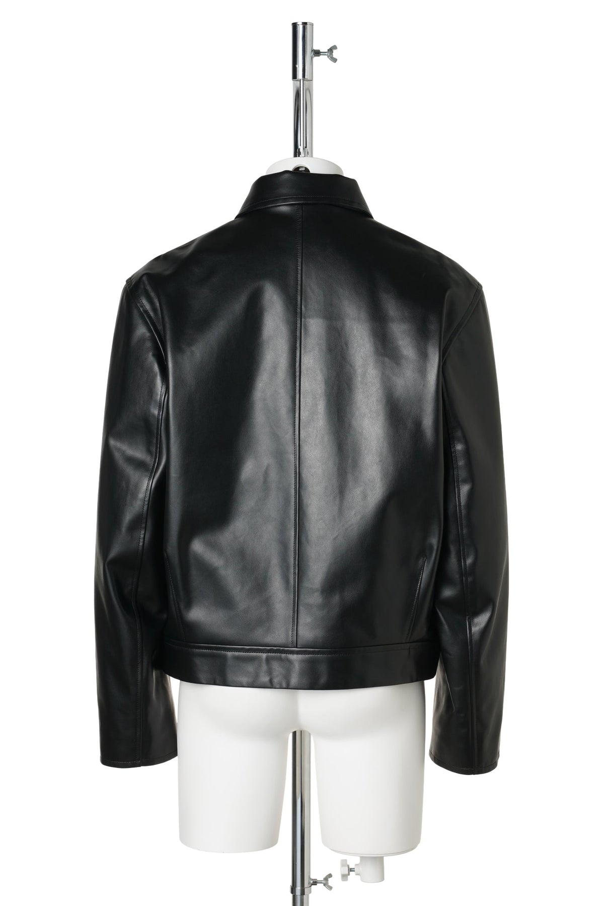SPORTS WEAR GLOSS CALF LEATHER / 001:BLACK