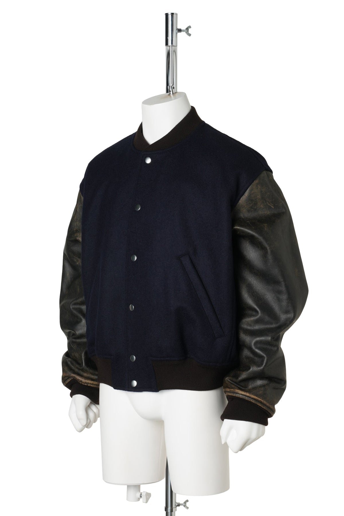 BLOUSON 161 LH HEAVY WOOL CABAN / 401:NAVY
