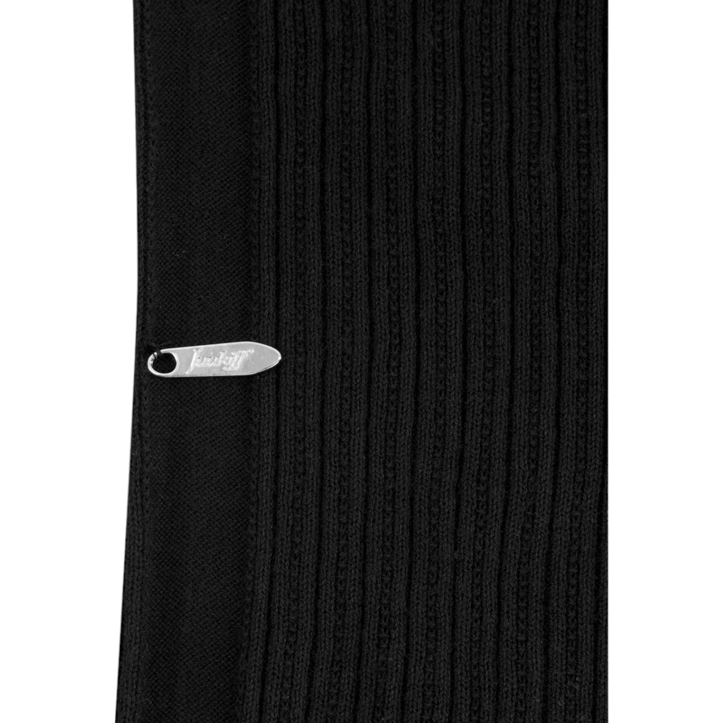 RIBBED TANK TOP IN COTTON / BLACK