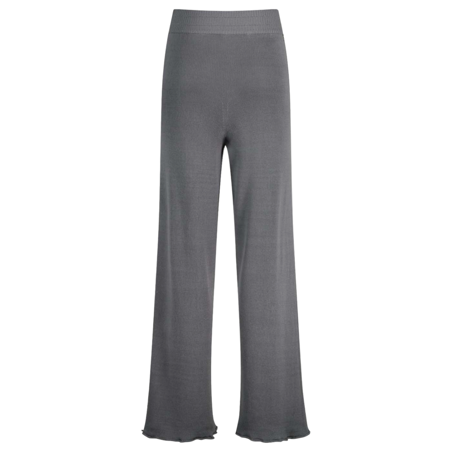 ENGLISH RIBBED TROUSER IN SILK COTTON / GREY