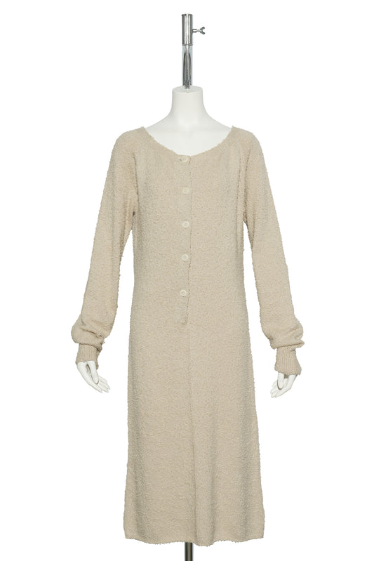 OFF SHOULDER SHIRTS DRESS / MATTBEIGE