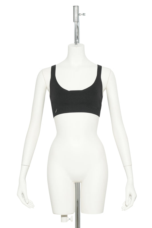 BACK STRAP BRA / BLACK