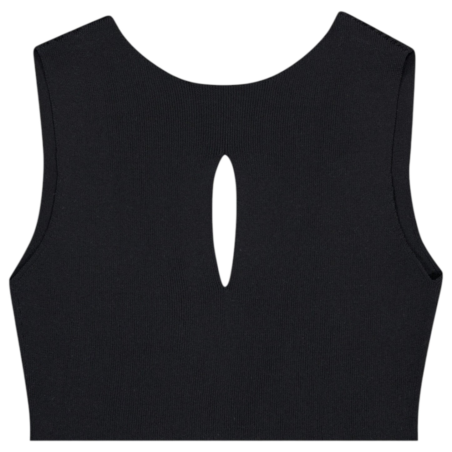 SLITTED BODYSUIT / BLACK