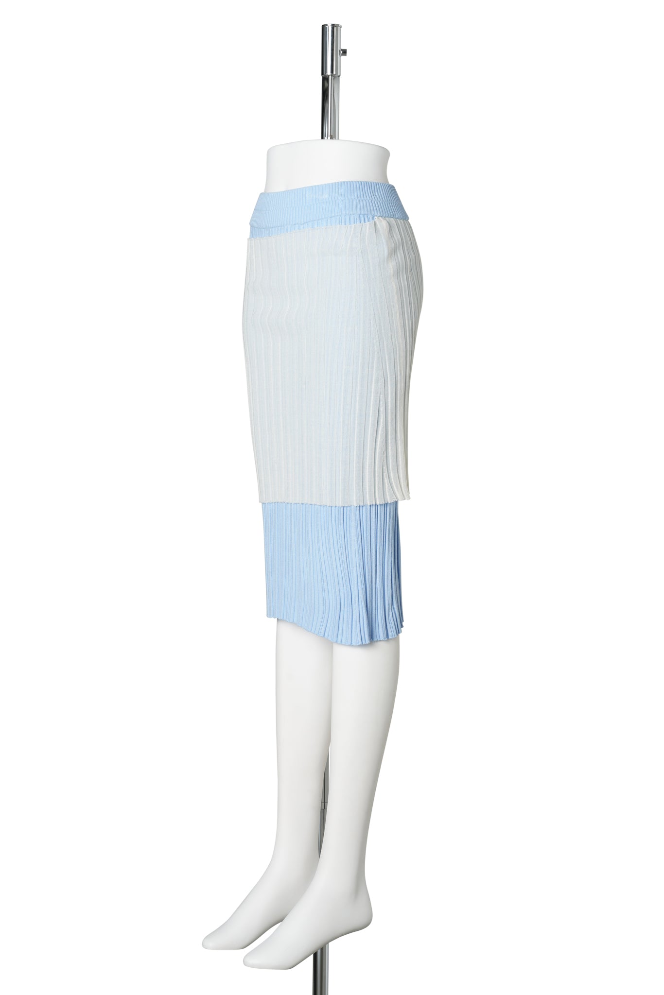 LAYERED SKIRT / BLUE