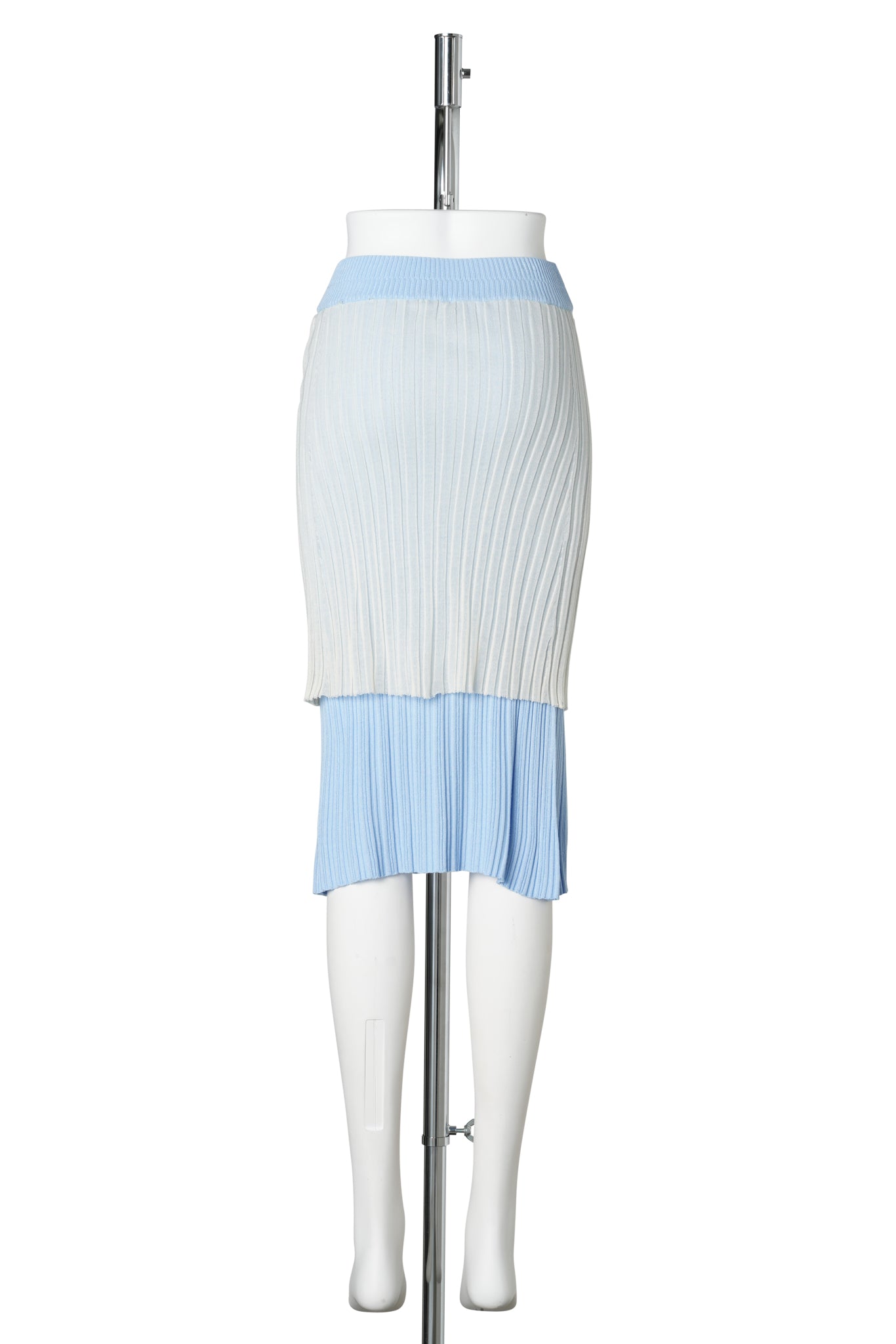 LAYERED SKIRT / BLUE