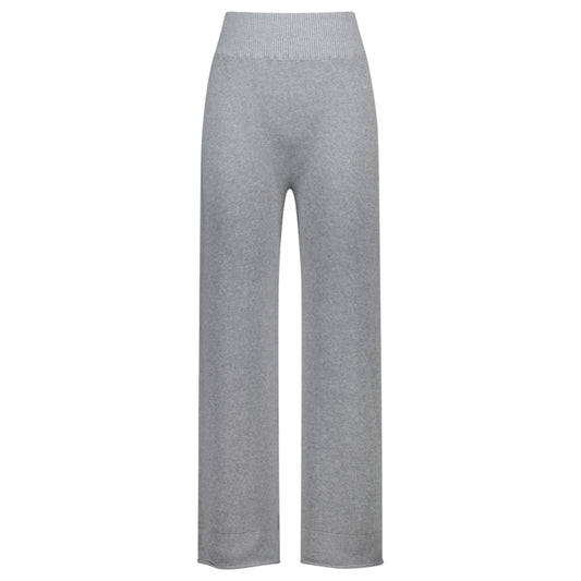 WIDE TROUSER / MELANGE GREY