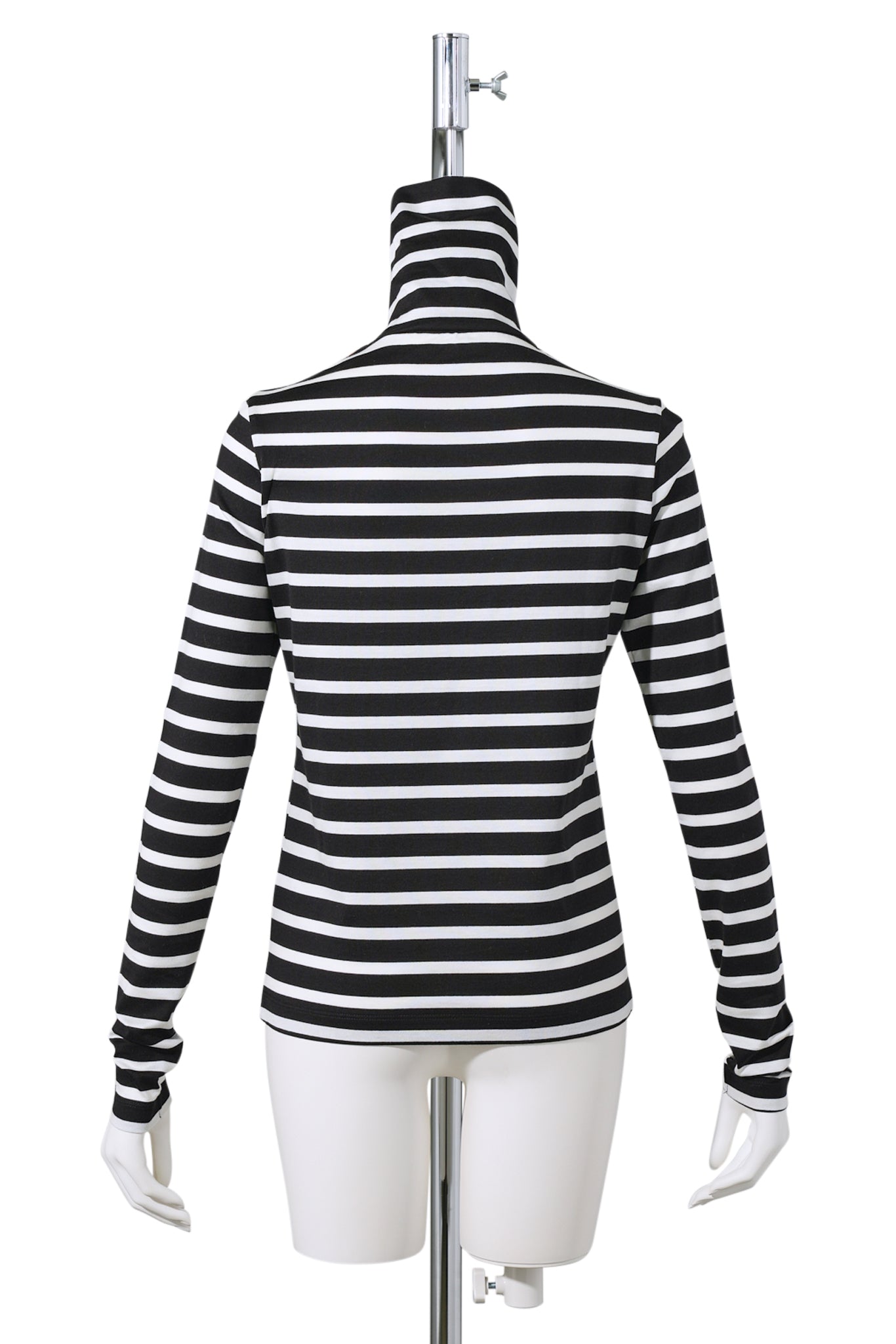 TURTLE NECK / BLACK WHITE