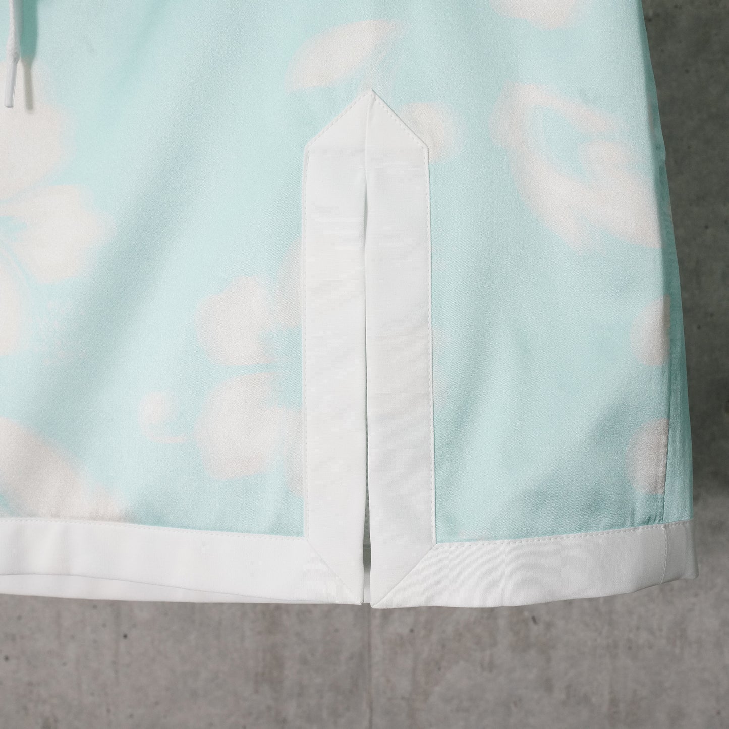 MINI SKIRT / AQUA
