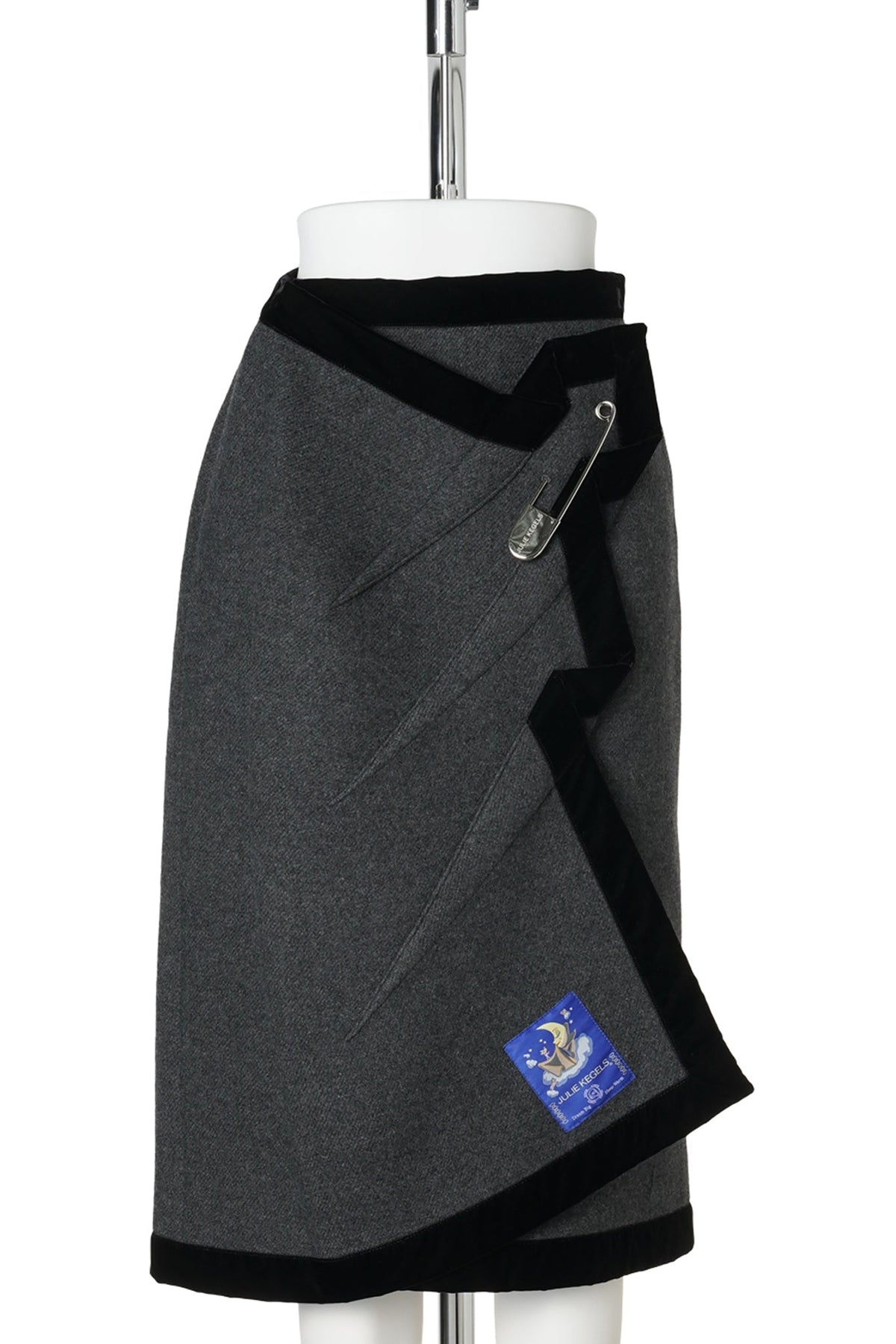BLANKET SKIRT / GREY