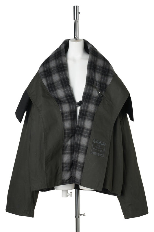 PUFFED COAT / GREEN