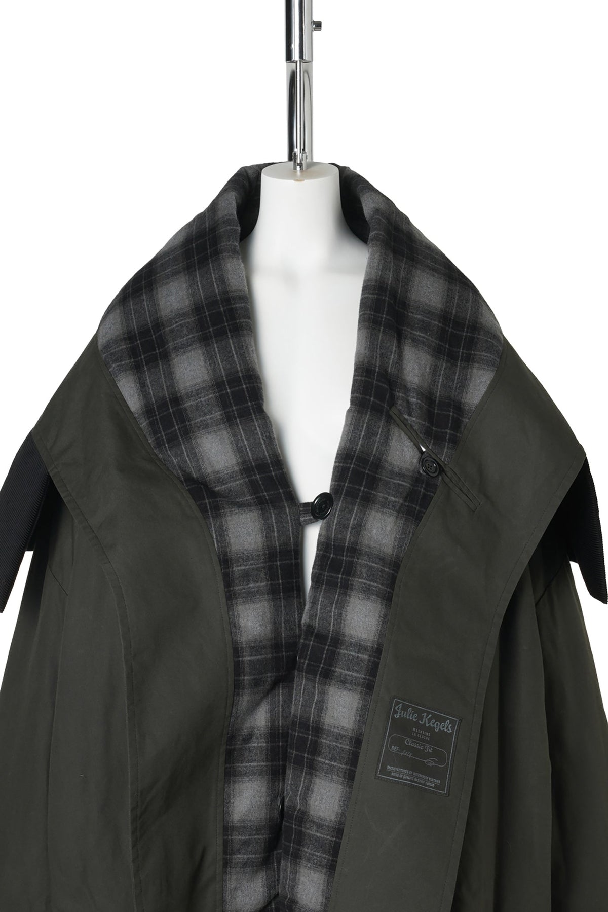 PUFFED COAT / GREEN