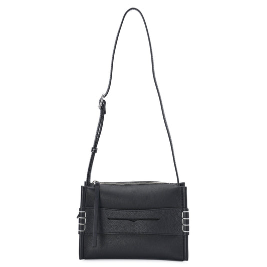 SMALL MESSENGER LOAFER BAG / 999:BLACK