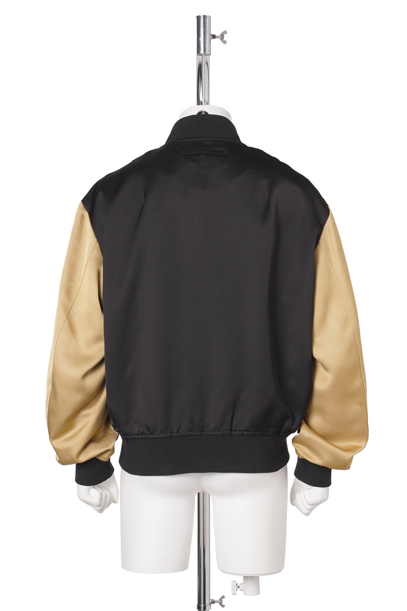 SATIN BLOUSON / 900:BLACK/MULTI
