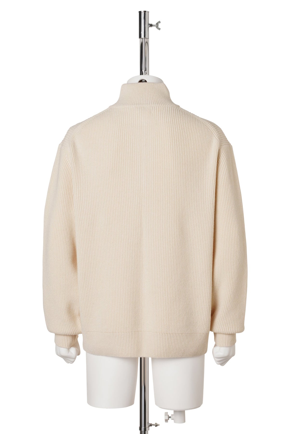 HALF-ZIP JUMPER / 006:IVORY