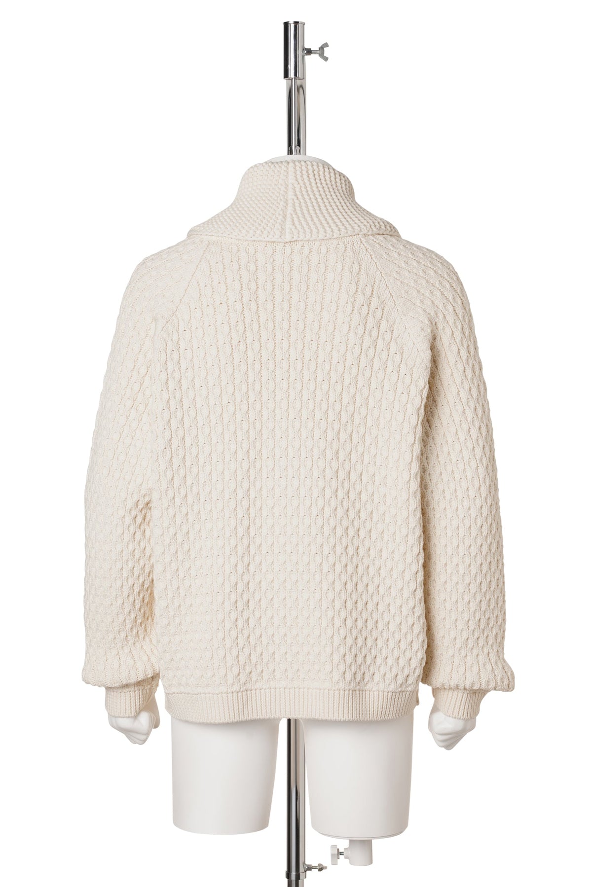 CABLE FRONT ZIP JUMPER / 002:OFF WHITE